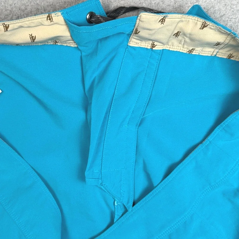 Patagonia Stretch Hydropeak Boardshorts Mens 40x10 Blue Surf Beach Outdoors Swim